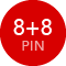 8+8 Pin Mechanism